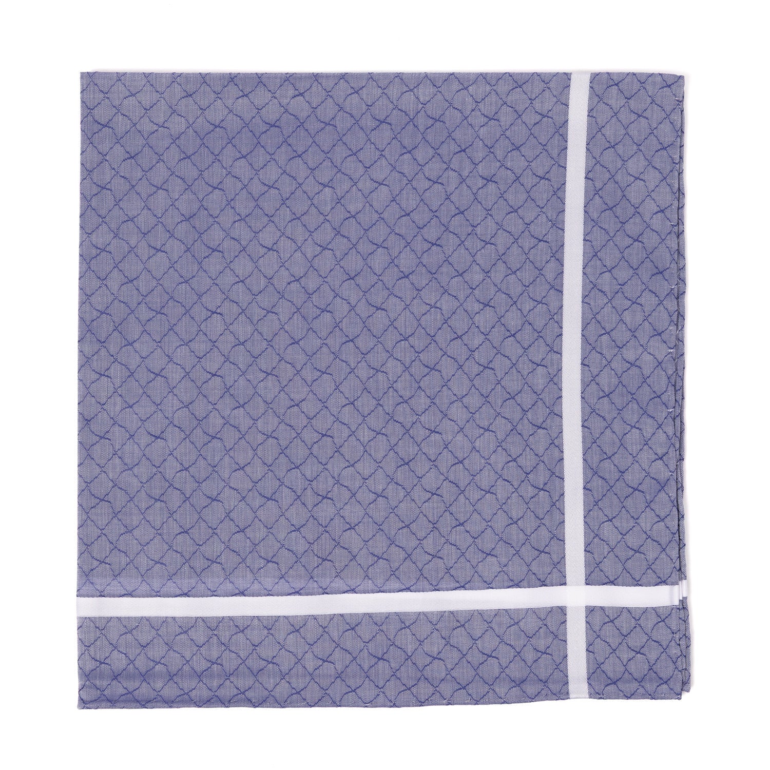 Taschentuch "Gaudi" aus reiner Baumwolle - Handrolliert